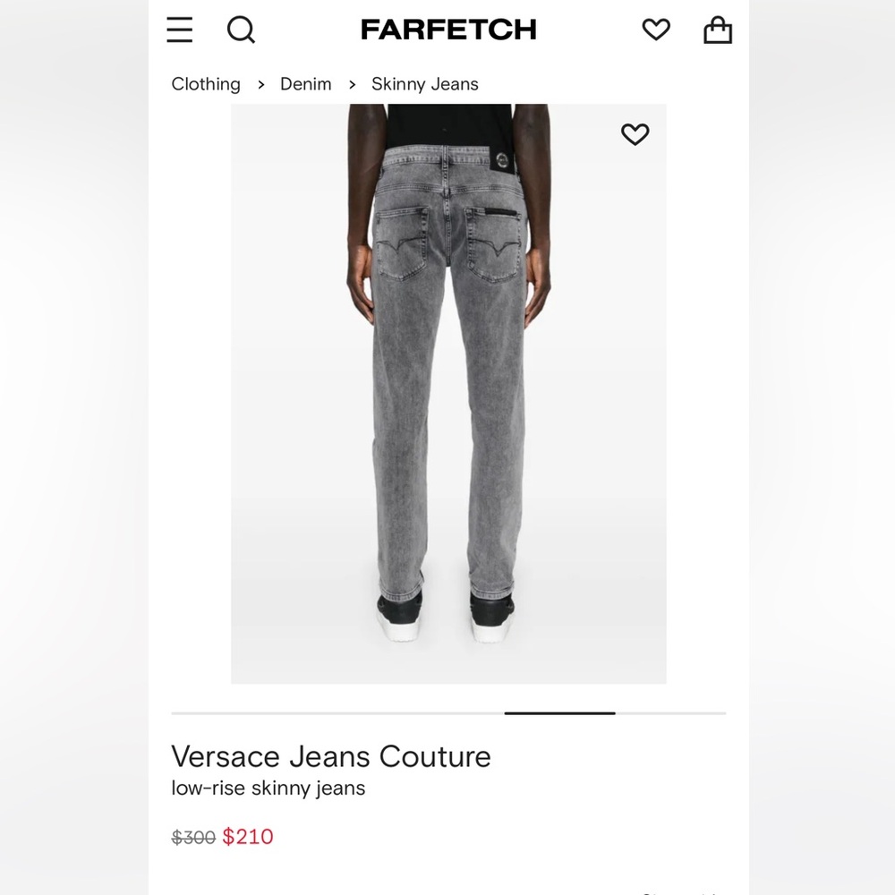 Versace Jeans Couture Low Rise  $689 - Picture 5 of 16
